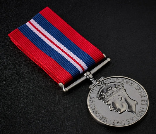 Full Size Replica WW2 War Medal 1939-1945 with Ribbon.