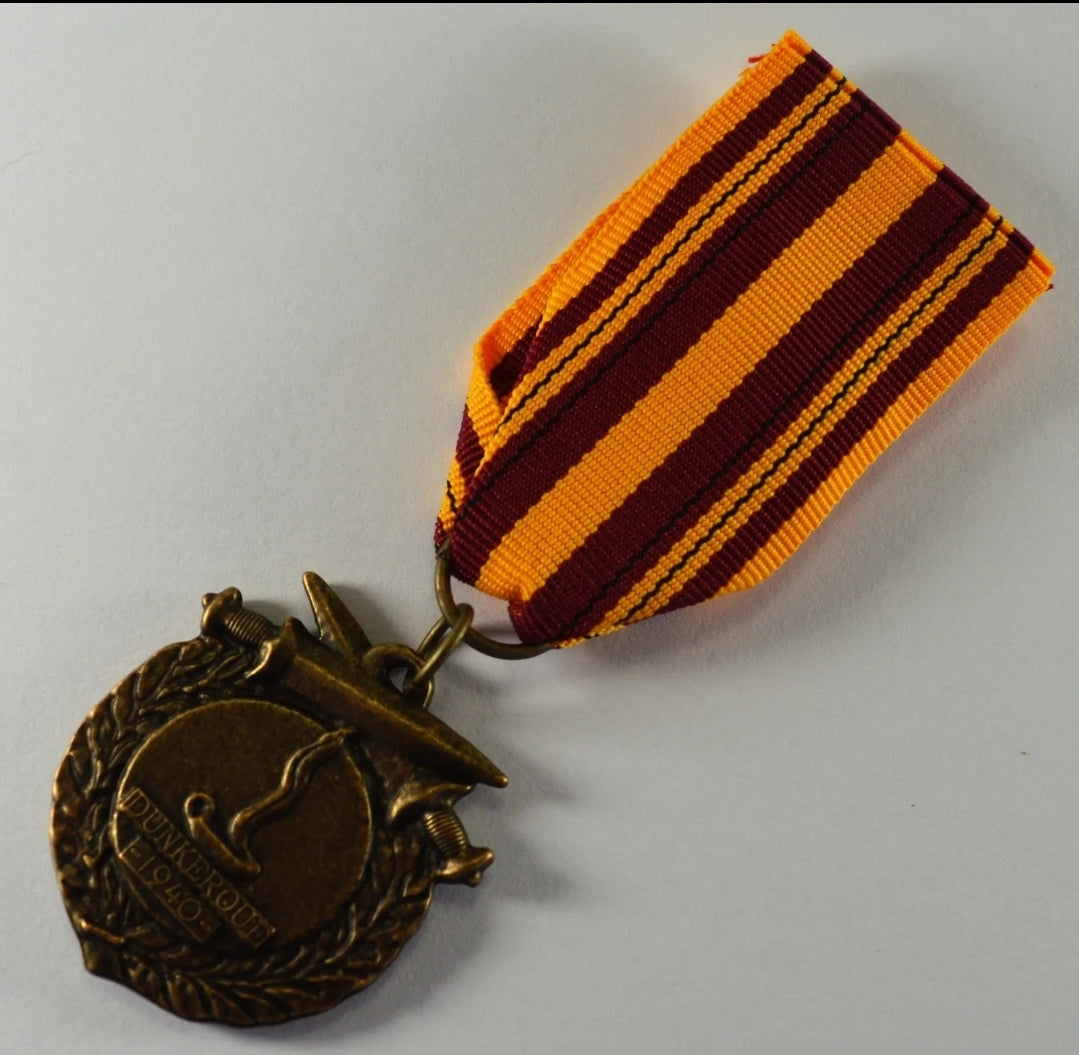 Superb Dunkirk Service/Defence Medal with Ribbon